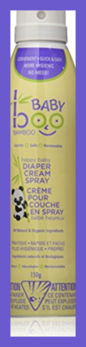 Baby Boo Bamboo Happy Diaper Cream Spray 5.07 Fluid OZ Health Personal Care