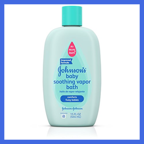 Johnson's Baby Soothing Vapor Bath For Colds 15 OZ Health Personal Care