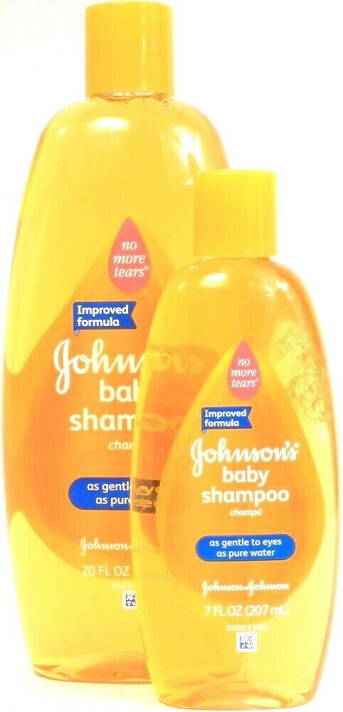 2 Johnson's No More Tears 20 Oz Plus 7 Oz Gentle To Eyes As Water Baby Shampoo