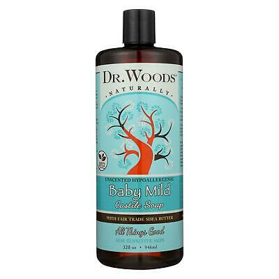 Dr. Woods Shea Vision Pure Castile Soap Baby Mild with Organic Shea Butter - 32