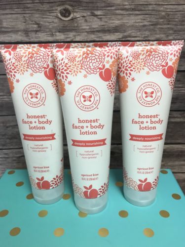 X3 The Honest Co Face And Body Lotion Apricot Kiss