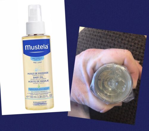 Mustela Baby Oil, Moisturizing Oil for Baby Massage, Natural Avocado Oil, & Seed