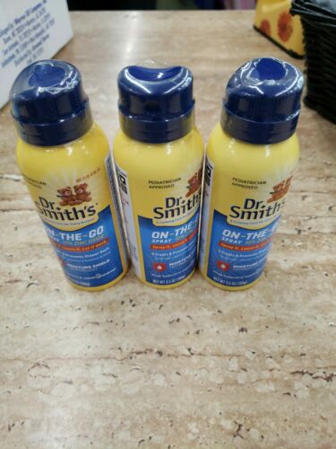 Dr. Smith's On-the-Go Diaper Rash Spray w/ 10% zinc oxide 3.5 Ounce QTY: 3