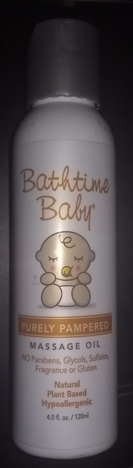 Bathtime Baby Purely Pampered Massage Oil 4 Ounce