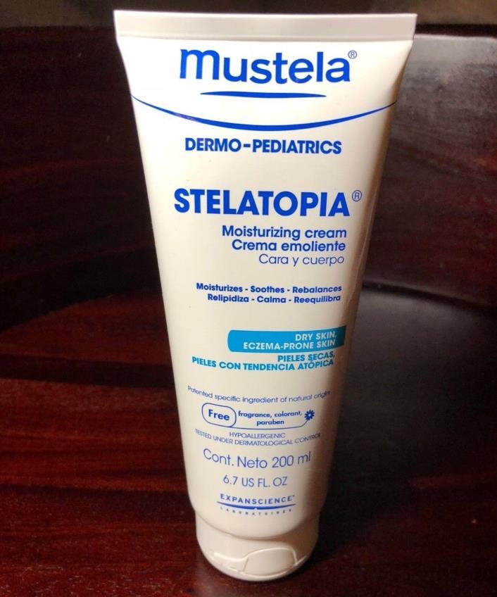 Mustela Dermo Pediatrics Stelatopia Moisturizing Cream (200ml) (6.7 fl. oz.) NEW