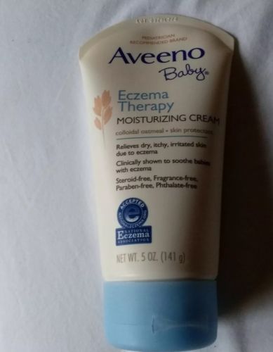 Aveeno Baby Eczema Therapy Moisturizing Cream For Dry Skin 5 Oz Exp. 9/2020!!