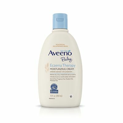 Aveeno Baby Eczema Therapy Moisturizing Cream with Natural Oatmeal 12 fl. oz