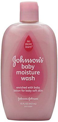 JOHNSON'S Moisture Care Baby Wash 15 OZ (6 Packs)