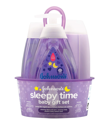 Sleepy Time Baby Bath Gift Set Relaxing Natural Calm Aromas Lavender