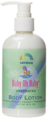 Rainbow Research Baby Oh Baby, Body Lotion Unscented - 8 Ounce (Pack Of 6)