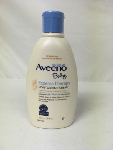 Aveeno Baby Eczema Therapy Moisturizing Cream 12 Fl Oz Exp 2/2019 P7