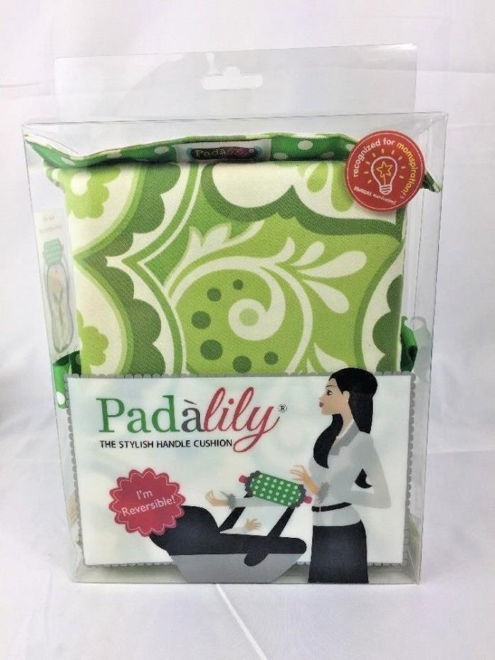 Padalily Stylish Handle Cushion Pinky Pea Design Reversible Baby Girl