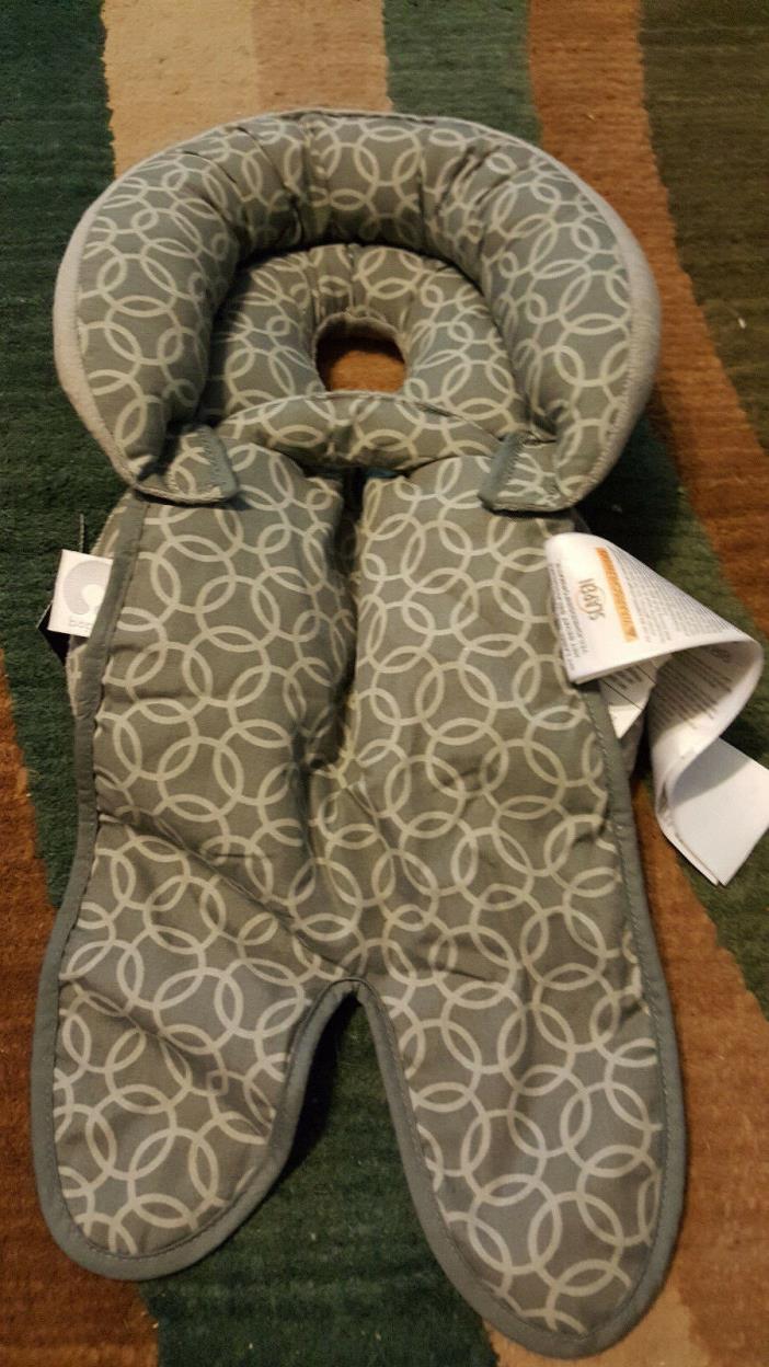 GRAY BABY CAR SEAT INSERT