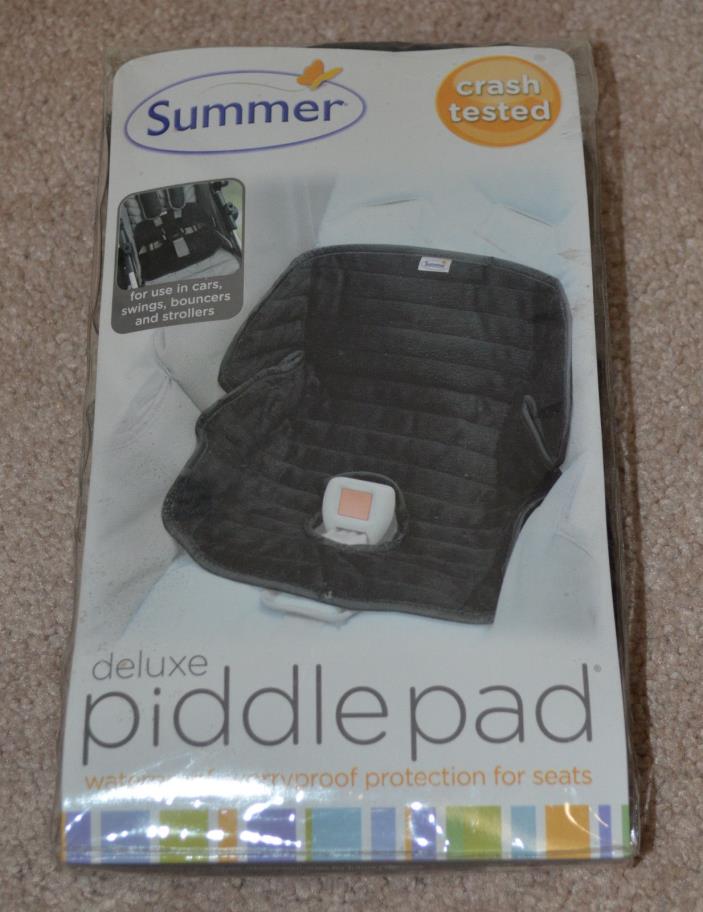 Summer Infant Black Deluxe Piddle Pad - NEW