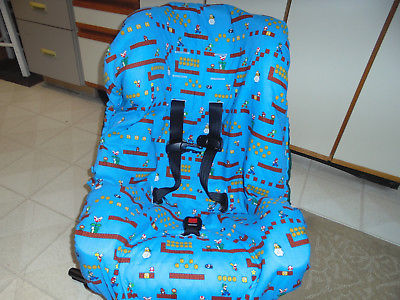 Mario print toddler car seat cover-new-handmade