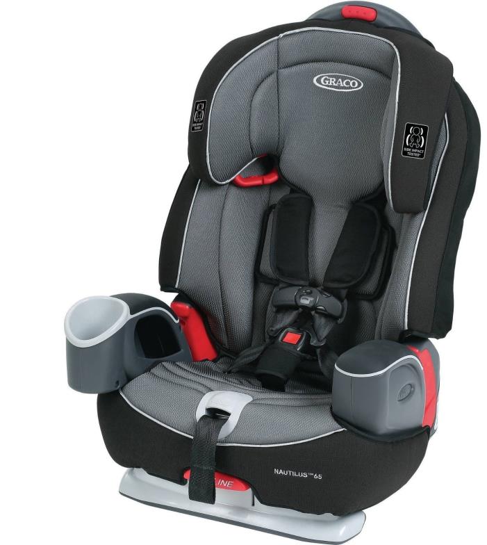 Graco Nautilus 65 3-in-1 Harness Booster Car Seat, Track NEVER USED