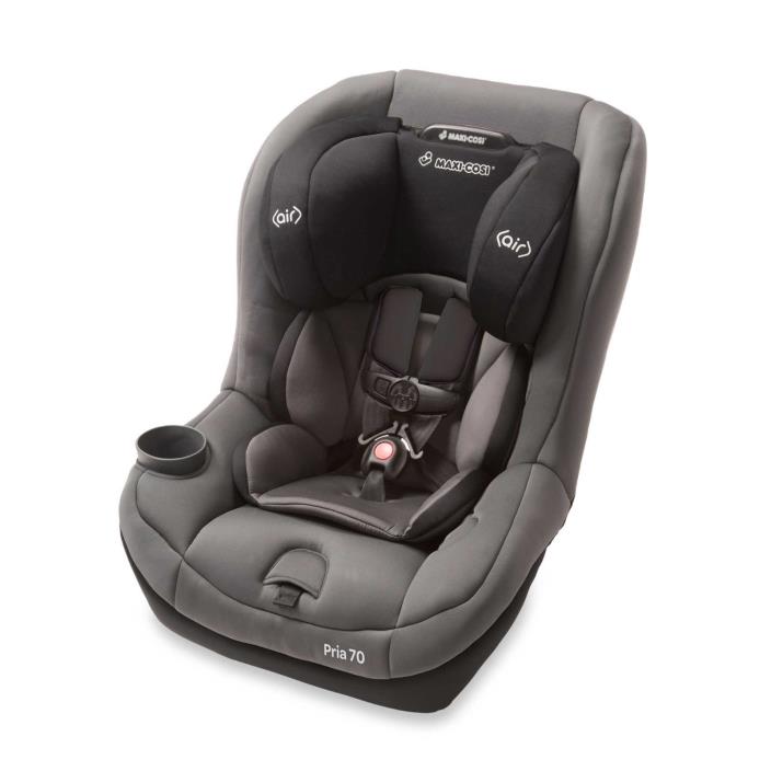 Maxi Cosi Convertible Car Seat Pria 70 with Side Impact Protection in Total Gray