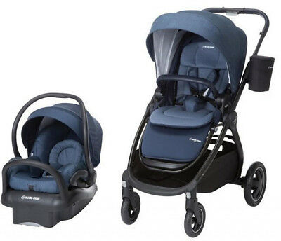 Maxi Cosi Adorra Travel System Stroller with Mico MAX 30 Car Seat & Base