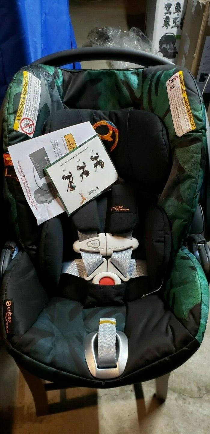 CYBEX BIRDS OF PARADISE CLOUD Q INFANT CAR SEAT AND BASE NEW FREE SHIPPING