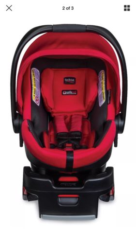 Britax B-Safe 35 Elite Infant Car Seat - Red Pepper With Sun & Bug Cover