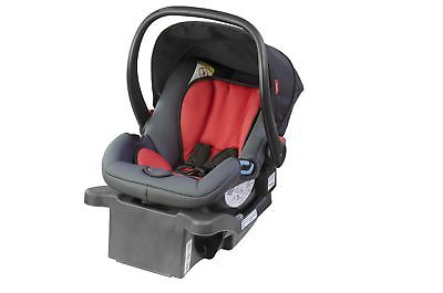 phil&teds Alpha Infant Car Seat, Flint/Red.