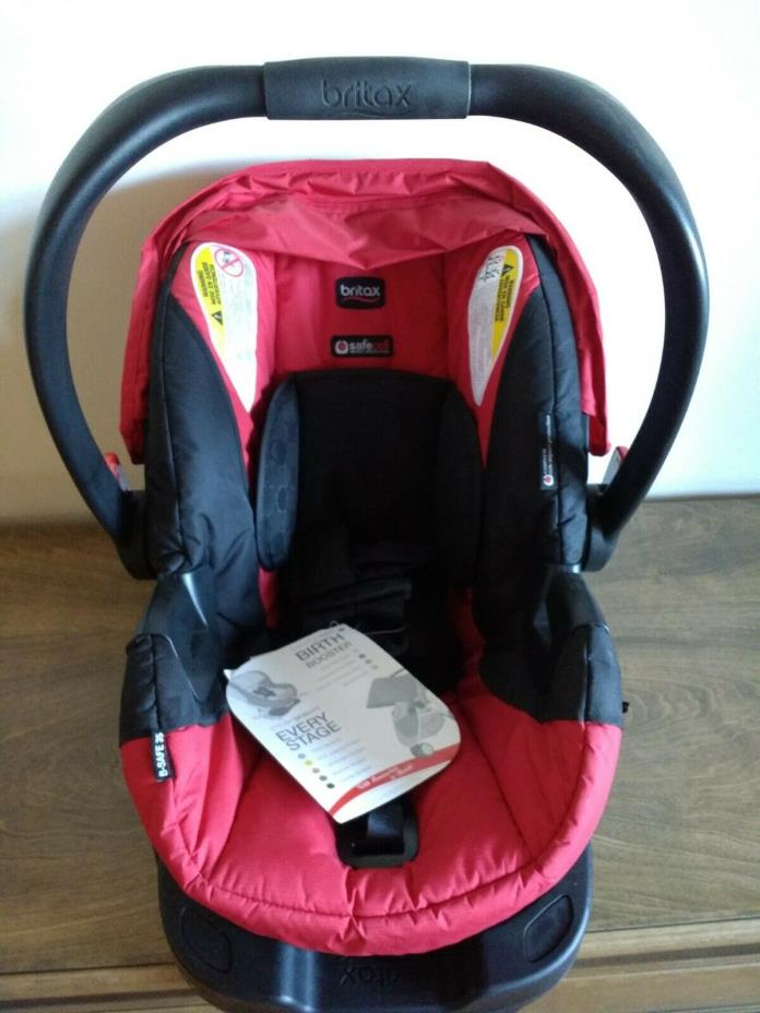 Britax B Safe 35 Infant Car Seat + Base Click & Go Baby Safety Chair Cardinal