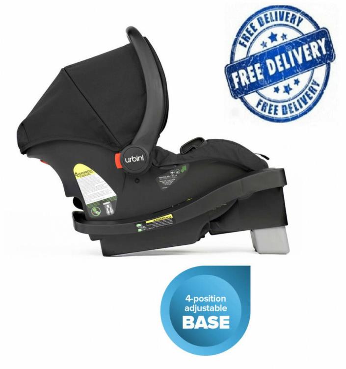 Car Seat Sonti Infant Toddler Safety Tested Contoured Support Lightweight Black