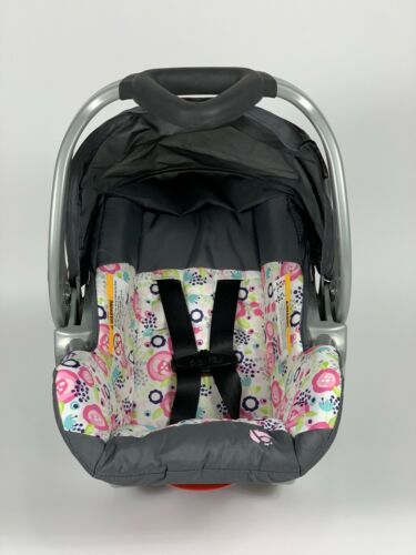 Baby Trend Infant Car Seat Floral Pink/ With Base Included