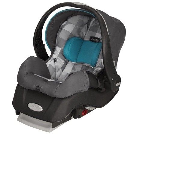 Evenflo Embrace Select Infant Car Seat, Gavin Grin Black