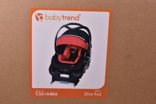 Baby Trend Secure Snap Tech 32 Infant Car Seat in Ultra Red Fashion