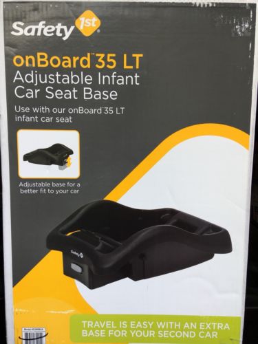 New Safety 1st OnBoard 35 LT Adjustable Infant Car Seat Base, Black IC289BLK