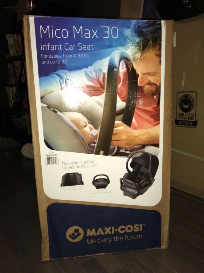BRAND NEW IN BOX Maxi Cosi Mico Max 30 Infant Car Seat - Nomad Black