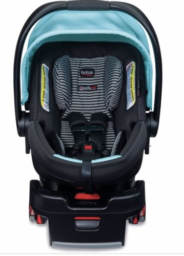 *Rare* AQUA Britax B-Safe 35 Elite Infant Car Seat & 2 BASES