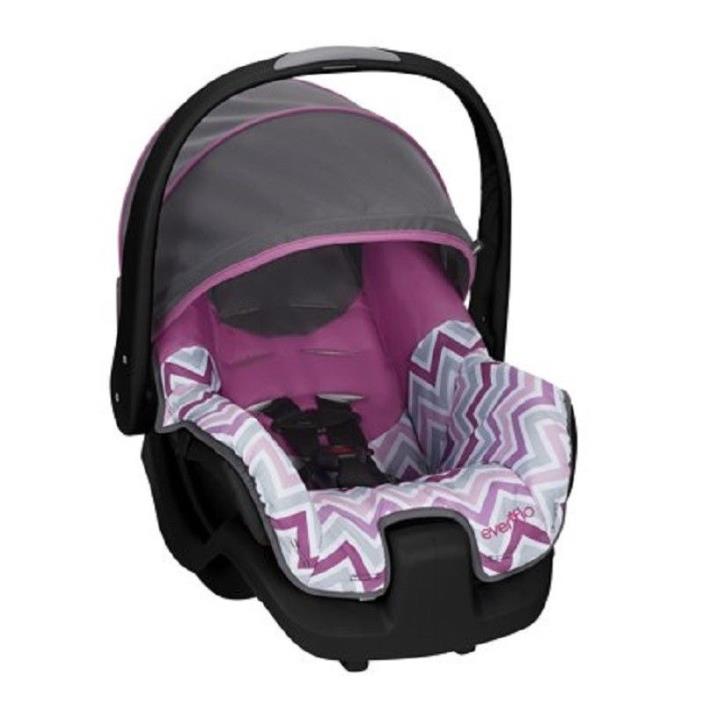 Car Seat Infant Canopy Rear facing Evenflo Millie