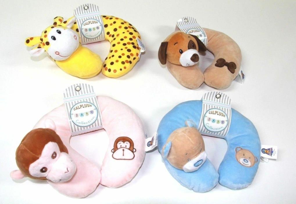 Infant Calplush Baby  Neck Pillow Travel U shape Soft Ages 0 to Infant (L12)