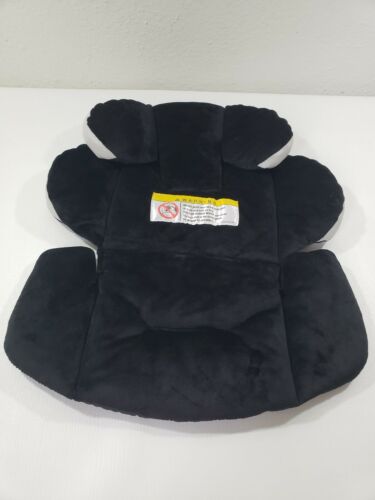Infant Baby Car Seat Black Velvet Head & Body Support Cushion Insert