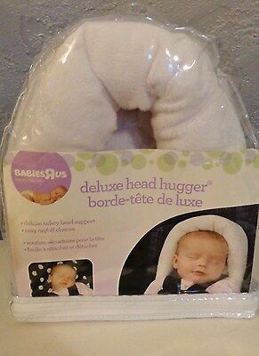 New in Pack Deluxe Infant Baby Head Hugger Support Cushion Car Seat Soft Plush