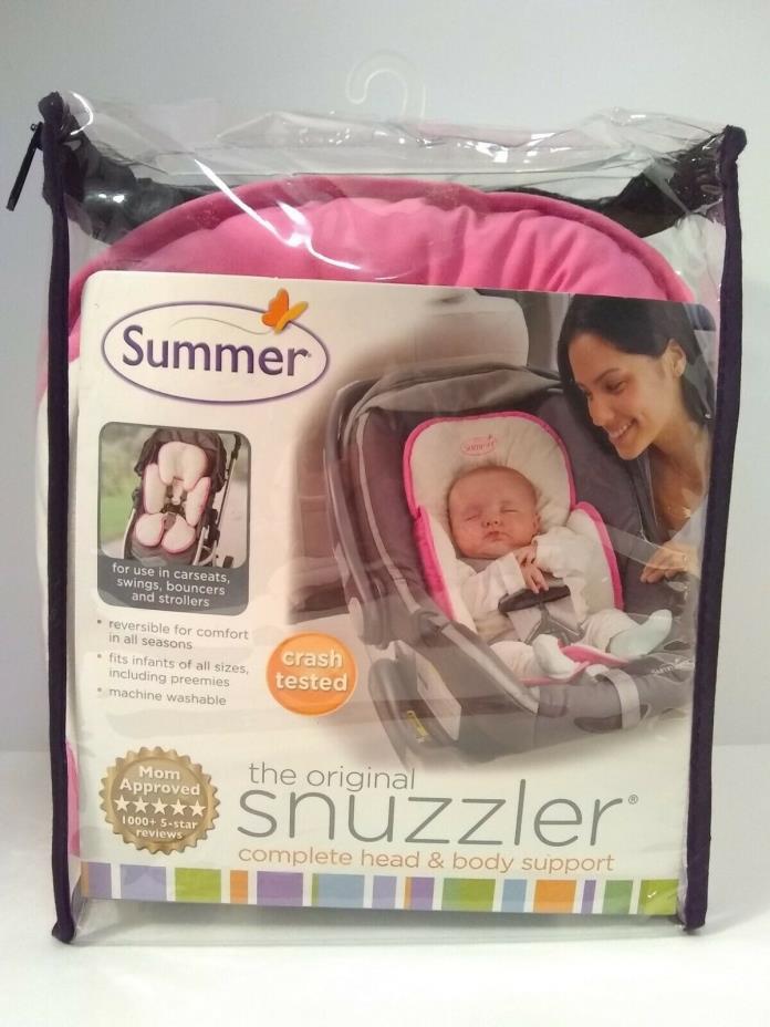 Summer Infant  Original Snuzzler Complete Head and Body Support PINK free shlp