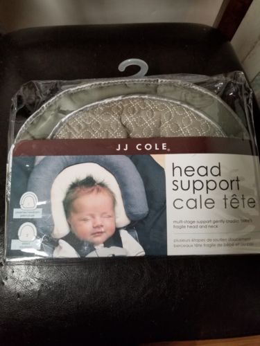 JJ Cole Collections Head Support from preemie to infant Beige/White Brand New