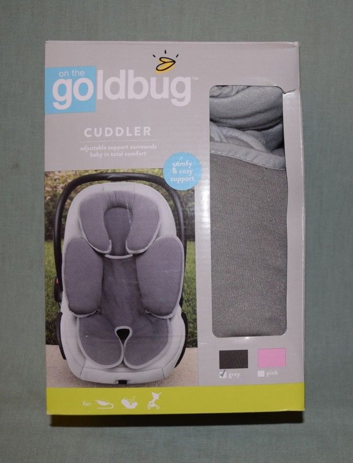 Goldbug, Infant Body Cuddler, Grey (Comfy & Cozy Support)
