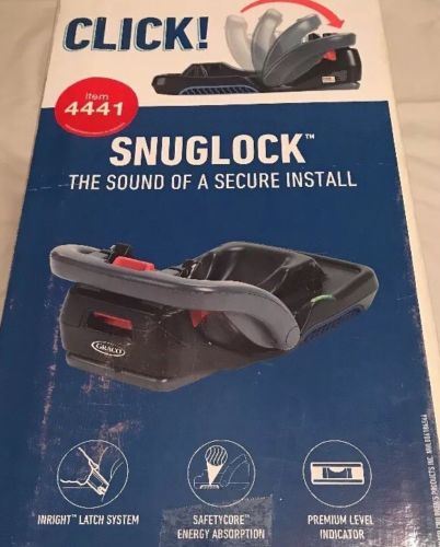 Graco Snugride Snuglock DLX Infant Car Seat Base~NEW Click Connect “Pickup Only”