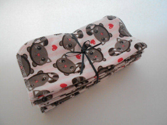 Cloth Wipes 20 Baby Flannel 8