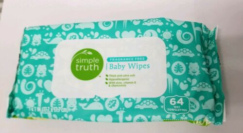 Simple Truth Baby Wipes - 64 wipes (1pk)