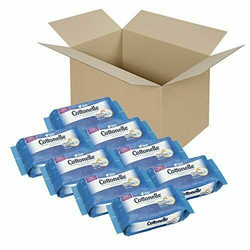 Cottonelle Flushable Cleansing Cloths Fresh Care Refill 336 Ct Wipes Toilet Safe