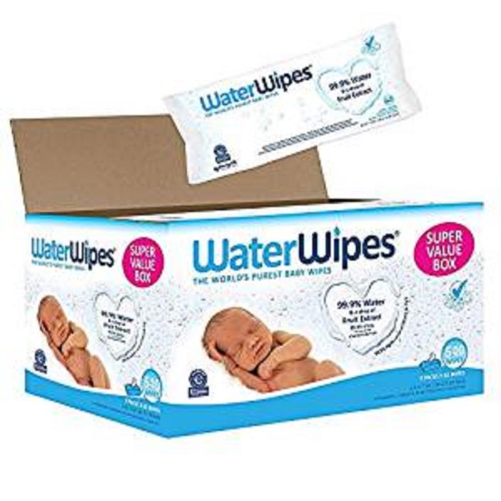 Water Wipes Purest Baby Wipes 8 Packs of 60 (480 count) New Sealed