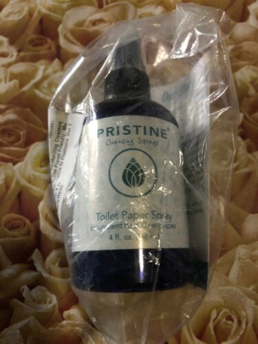 Pristine Cleansing Toilet Paper Spray, 4 oz! New In Bottle!