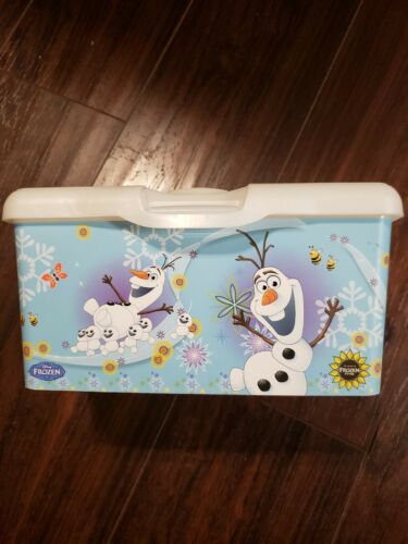 Huggies Disney Plastic Wipes Container Frozen Olaf - Empty Wipe Box