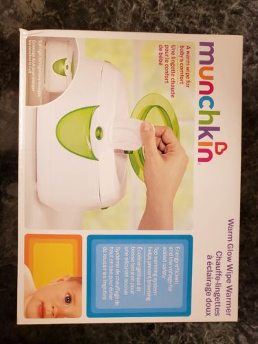 Munchkin Warm Glow Wipe Warmer NIB