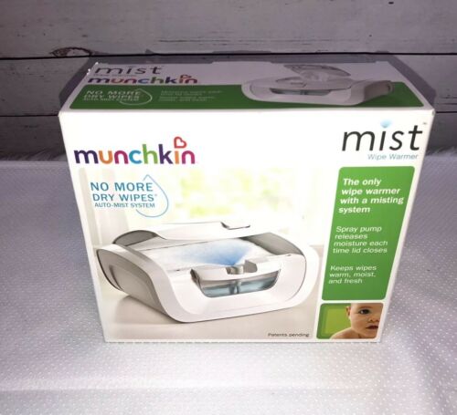 Munchkin Mist Wipe Warmer Baby Comfort Holds 100 Fresh Wipes Tested