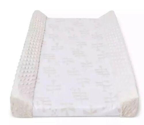 Cloud Island Sprout Changing Pad Cover Neutral Popcorn Wipeable Tan Baby
